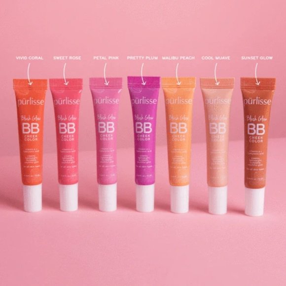 BLUSH GLOW BB CHEEK COLOR - Vivid Coral - NIB - Picture 3 of 4